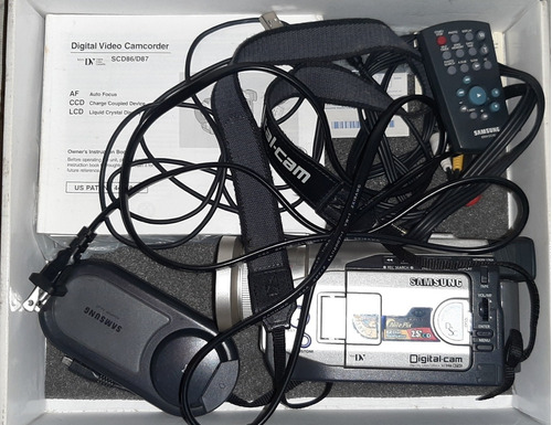 Digital Video Comcorder Samsung Sc-d86 Video Cámara Filmador