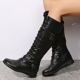 G Mujer Botas Invierno Para Zapatos De Tacón Bajo Cómodo O R