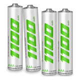 Pilas Baterias Recargables Aaa 1.2v 1100mah Blíster X4