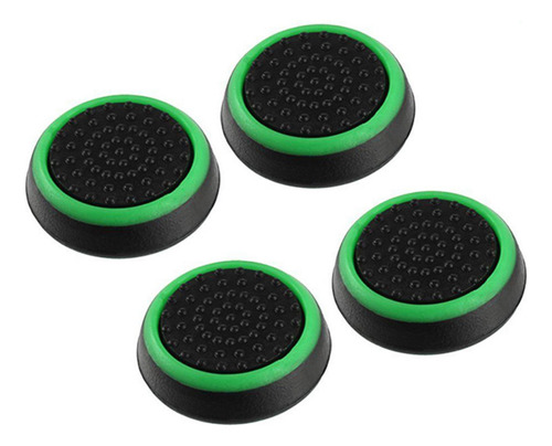 2 Pares Grips Borracha Silicone Botão Ps4, Xbox One E 360