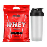 Nutri Whey Protein Refil 907g + Coqueteleira Integralmedica Sabor Baunilha