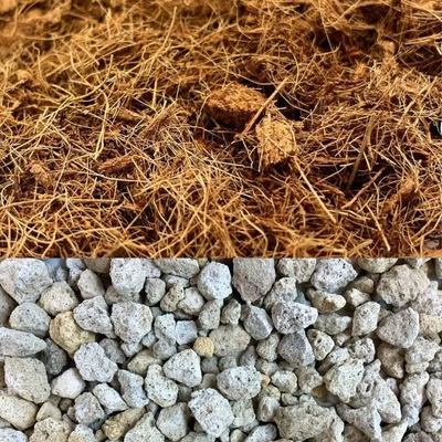 20 Lt Fibra De Coco + 20 Lt Tepojal Pequeño | Meses sin interés