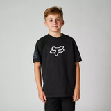 Polera Lifestyle Niño Karrera Negro Fox