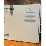 Masetitero Triple Ikea.porta Cupcakes Vidrio Y Acero..