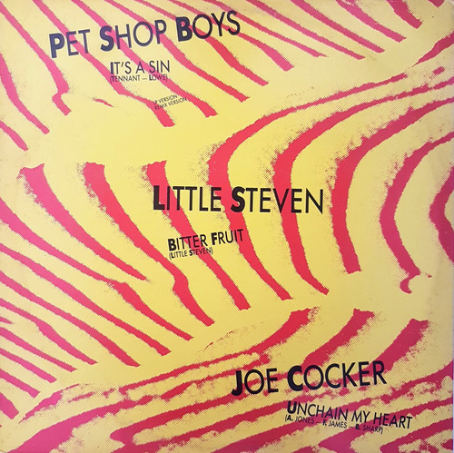 Lp 12 Promocional Mix Pet Shop Boys Little Steven Joe Cocker