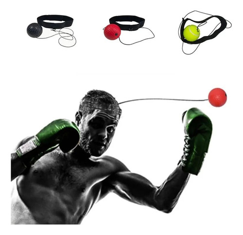 Diadema Equipo De Entrenamiento De Boxeo, Boxing Reflex Ball