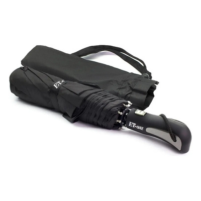 Guarda Chuva Clássico Automático ET-One Preto 120cm Cabo Emborrachado | MercadoLivre