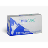 Guante Latex Muncare Talla M Caja X 100 Unidades.