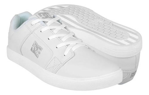 Tenis Hombre Dc Method Tx Mx Adys100553wwl Simipiel Bco | Envío gratis