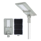 Lámpara Led Solar 400w Luminaria Suburbana Alumbrado Público