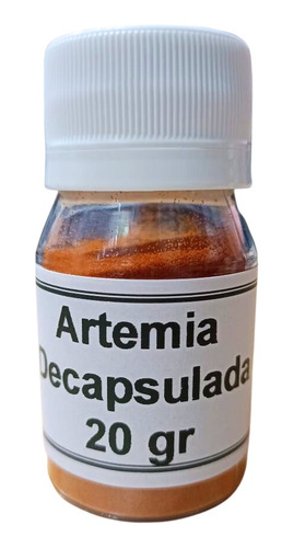 Artemia Descapsulada 20gr Fraccionada Acuario Peces