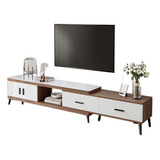 Mueble Mesa Para Tv Moderno Minimalista Escalable 150-200cm