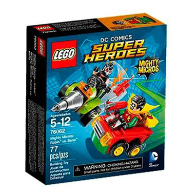 Set Juguete De Construcción Lego Dc Robin Vs Bane 76062 | Envío gratis