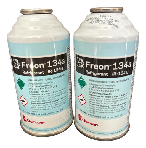 Gas Refrigerante 134a R-134a Freon