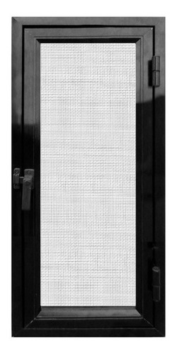 Raja Herrero Negro Maxialuminios 30 X 60 C/mosquitero