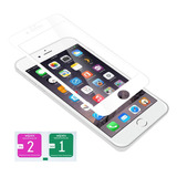Mica Cristal Templado 9d Para iPhone 6 Blanco