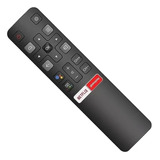 Controle Remoto Para Tv Tcl 4k Smart Netflix Globo Play