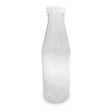 Botella Lechera Plástica Tapa Rosca De 1 Litro Hogar X2und
