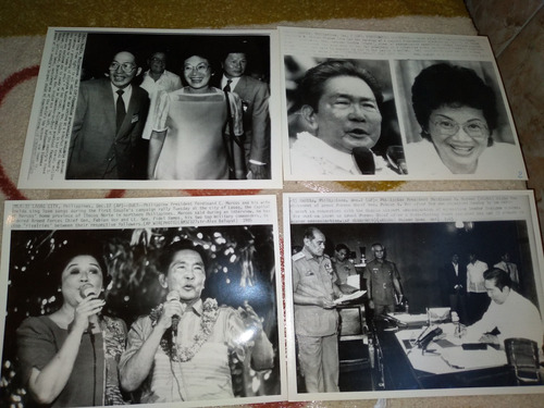 Lote Radiofotos Elecciones Filipinas 1985