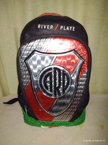 Mochila River Plate Original Usada C/césped Artificial 