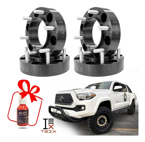 Kit Espaciadores Toyota Tacoma 2022 1.5 PuLG 6/139 Llanta