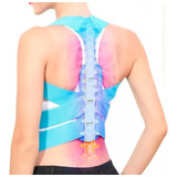 Faja Corrector Postura Soporte Espalda Lumbar Clavicula