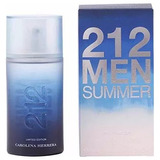 Perfume 212 Men Summer Limited Edition - Carolina Herrera 100ml ** Raridade **
