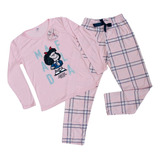 Pijamas Para Mujer Manga Larga Y Pantalón Largo
