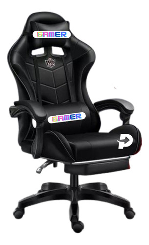 Silla Escritorio Masajeadora Gamer Ergónomica Reclinable 