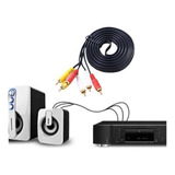 Cable Audio Video 3 Rca A 3 Rca Macho A Macho 