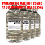 Vinagre Concentrado De Limpieza 5 Litros (10% De Acidez) X 4