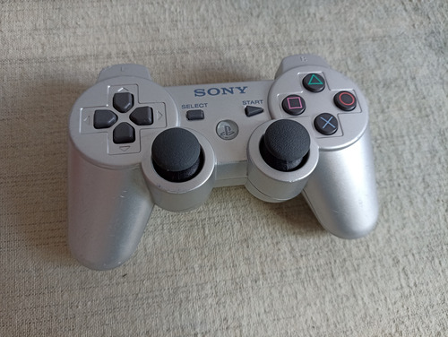 Control Ps3 Original Silver Plata