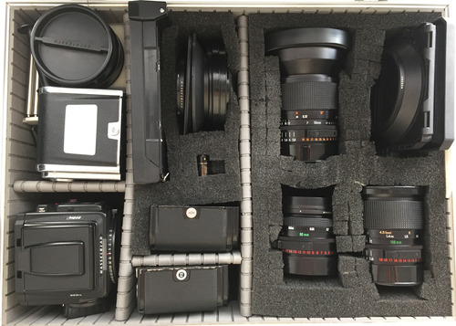 Camera Hasselblad 203fe - Kit Com 3 Lentes + Acessórios