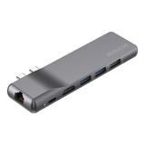 Hub Usb-c 8em2 Multi Portas Dodocool Usb-c Dc73gy