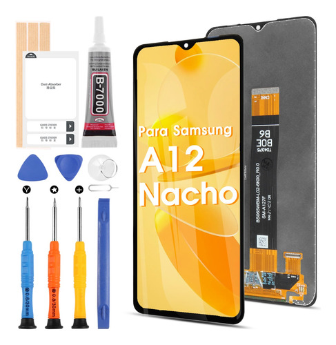 Pantalla Táctil Lcd Para Samsung Galaxy A12 Nacho Sm-a127f