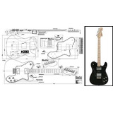 Plan De Guitarra Fender Telecaster Deluxe Guitarra Electric