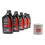 Aceite 10w-30 Paquete De 5 Y Filtro Aceite Nissan