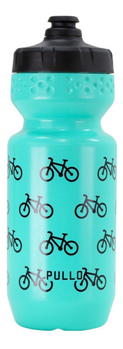 Garrafa Pullo Bike Verde Agua 600ml