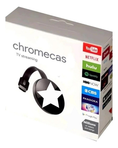 Chromeca Dispositivo Streming Espelho Celular Marca Generic