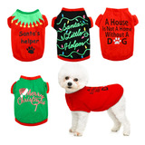 4 Suéteres De Navidad Para Perros Para Clima Frío, Ropa D.