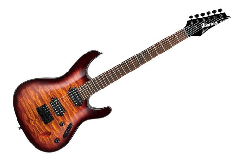 Guitarra Electrica Ibanez  S , Cafe Sombreada S621qm-deb