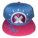 Gorra One Piece Chopper Plana Bordada Snapback Kawaii