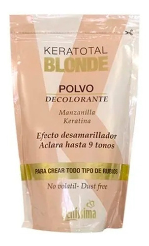 Polvo Decolorante Bellissima Blonde Keratina X 700 Gr