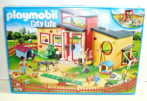 Playmobil 9275 City Life Hotel De Mascotas Animales Leer 