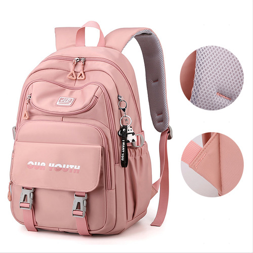 Mochila Impermeable Para Mujer Para Escuela De Moda E