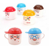 Vaso Mug Bowl Entrenador Para Bebe Con Tapa