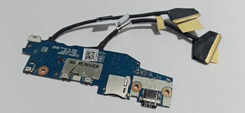 Placa Power Button Usb C Con Cables Dell Chromebook 7486