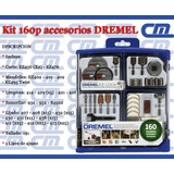 Kit 160 Piezas Accesorios Para Mini Torno Dremel