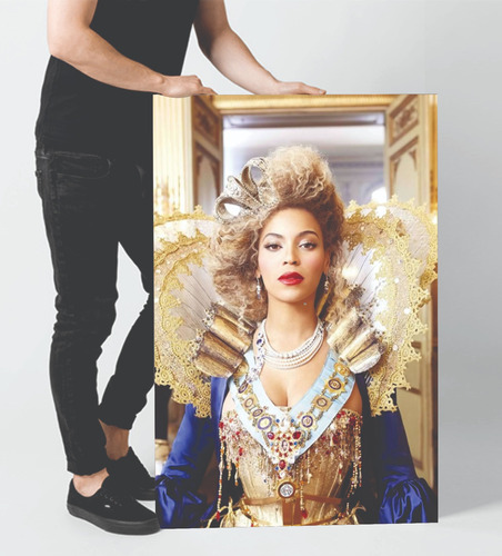 Quadro Poster Diva Beyonce Decoração Musica Pop Quarto Sala