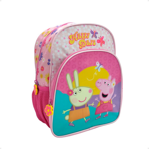 Mochila Escolar Para Jardin Peppa Pig 32x25 Cm 12 Pulgadas